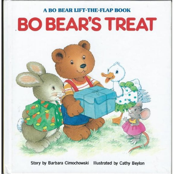 Pre-Owned Bo Bear's Treat (A Bo Bear Lift-The-Flap Book), by Barbara Cimochowski, (Hardcover), JUVENILE NONFICTION / Activity Books, English