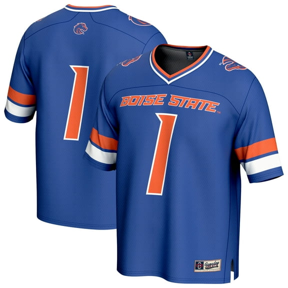 Youth GameDay Greats  Royal Boise State Broncos Collegiate Football Lightweight Fashion Jersey