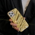 thumbnail image 3 of Compatible iPhone 11 Pro Max Case, 3D Cute Luxurious Curl Water Ripple Shape, Soft TPU Shockproof Case for Boys and Girls (Gold), 3 of 7