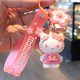thumbnail image 2 of Sanrio-llavero de flor de cerezo de gatito Kawai, colgante de colección, Cinnamoroll Kawaii, Kuromi My Melody para decoración de bolsos de niña rosa, 2 of 5