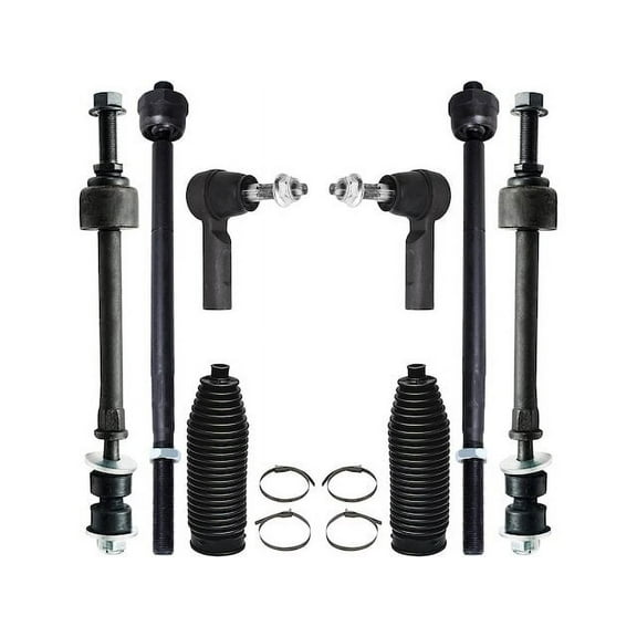 Front Sway Bar Link and Tie Rod End Kit - Compatible with 2013 - 2018 Ram 1500 2014 2015 2016 2017