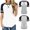 White, variant on DondPO T Shirts for Women Plus Size Tops Ladies Summer Comfortable Cool Round Neck Casual Loose Lightweight Classic T Shirt Summer Tops Womens Tops Brown L