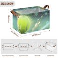 thumbnail image 3 of Ryvnso Tennis Ball Notes Storage Bins Large Basket Foldable Cube Toys Organizer with Handles 2 PCs, 3 of 8