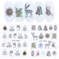 thumbnail image 4 of De Pegatinas Navideñas Para Uñas, Pegatinas Para Uñas De Otoño E Invierno, Alce, Muñeco De Nieve, Pegatinas Para Decoración De Uñas, Calcomanías Para Manicura Diy 12 Hojas Vogacara HA038545-00, 4 of 6