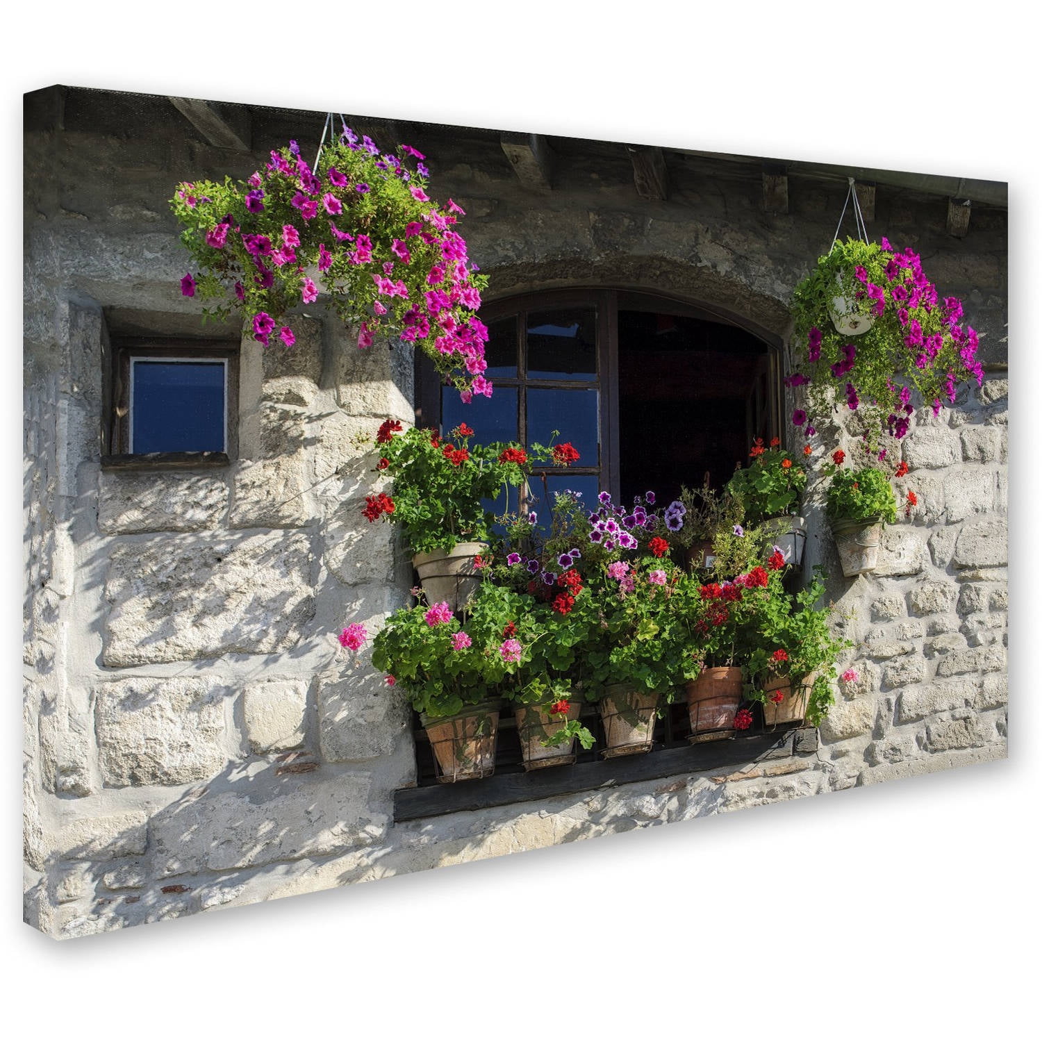 Trademark Fine Art "Window Dressing" Canvas Art by Michael Blanchette Photography