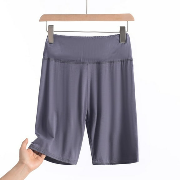 Summer Fashion Plus Size Yoga Shorts for Womens 2025 High Waist Yoga Pants Capris Nude Fitness Shorts Running Sports Tight Oversized Pants