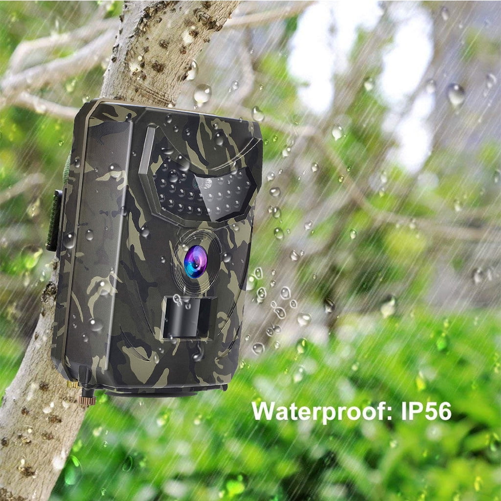 Hunting Camera, 12MP Trail Camera with 1080P Night Vision, Motion Triggered Wildlife Surveillance