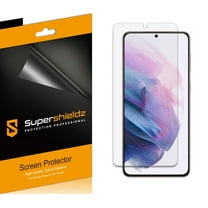 [6-Pack] Supershieldz for Samsung Galaxy S21 Plus 5G Screen Protector, Anti-Glare & Anti-Fingerprint (Matte) Shield