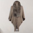 thumbnail image 2 of Señoras básico elegante chal Slim Fit mujer Color sólido cuello en V Casual traje diario FLhrweasw Para estrenar, 2 of 9