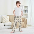thumbnail image 6 of Wobogo Pygmy Hippo Mouton Long Pajama Pants Bottoms Soft Sleepwear with Pockets, 6 of 9
