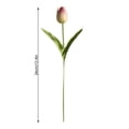 thumbnail image 2 of Bearachild Mini flor artificial, lirio único, tulipán, flor monarca, flor falsa de PU, decoración para el hogar y la Oficina, decoración para Flores artificiales morado claro Bearachild HA6563-06B, 2 of 6