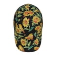 thumbnail image 5 of Lsque Sunflowers And Bird Baseball Cap Trucker Low Profile Hat Golf Dad Hat Adjustable Original Classic Unconstructed Plain Cap Men Women, 5 of 9