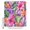Pink, variant on Watercolor Wildflowers Bathroom Shower Curtains with 12 Hooks Polyester Waterproof Shower Curtain for Stalls and Bathtubs Summer Botanical Tropical Plants Decorative Bathroom Curtain 66x72 Inches