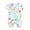 Multicolour, variant on IROINID Discount Cotton Neutral Onesies Baby Boys Girls Cute Cartoon Pattern Short Sleeve Double Zipper Romper Jumpsuit,Green