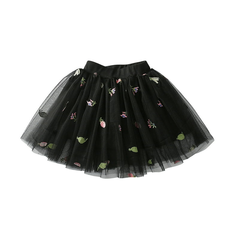 Baby girl black tulle skirt cheap
