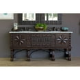 thumbnail image 4 of James Martin Furniture Balmoral 72" Double Vanity Cabinet, Antique Walnut, 4 of 4