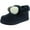 Navy Blue, variant on Journee Collection Womens Sunset Faux Fur Lined Faux Suede Moccasin Slippers
