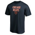 thumbnail image 2 of Men's Navy Chicago Bears Game Day Stack T-Shirt, 2 of 3