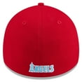 thumbnail image 4 of Men's New Era Red Los Angeles Angels 2024 Father's Day 39THIRTY Flex Hat, 4 of 6