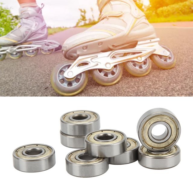 Rodamientos Para Patinetas, Rodamientos 608ZZ De Alta Eficiencia, Bajo Nivel De Ruido Y Alta Dureza Para Coches Giratorios Para Tablas De Baile