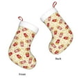 thumbnail image 3 of Rateoe Cartoon Popcorn Print Christmas Stockings,18 Inch Large Christmas Stockings Decoration Ornaments for Holiday Home Fireplace Indoors, 3 of 7