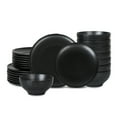 thumbnail image 4 of Stone Lain Rio 24-Piece Dinnerware Set Stoneware, Black, 4 of 7