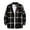 1 Black, variant on Plaid Shirts Men Long Sleeve Shirt Jackets Regular Fit Shacket with Chest Pocket Button up Designer Checked Overshirt Casual Classic Workwear Comfortable Youth Tops Plus Size