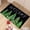 Black and Green, variant on BLEUM CADE Christmas Welcome Mat,Christmas Tree Outdoor Door Mat Outside for Front Door,Red Buffalo Plaid Non-slip Rubber Backing Doormat,Low-Pile Mat for Entrance,18 x 30 in