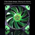 thumbnail image 3 of Xinyolin 15 LED Lights Hydraulic Bearing Long Service Life Silent 3Pin 4Pin Computer Case Fan, 3 of 8