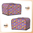 thumbnail image 3 of Pofeuu Yellow Lemon And Orange Print Toaster Cover 4 Slice, Bread Dust Cover & Fingerprint Protection, Kitchen Small Appliance Covers(Toaster Cover), 3 of 7