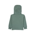 thumbnail image 2 of Hanes Pure Comfort Baby Lightweight French Terry Full-Zip Hoodie, Organic Cotton, Boys & Girls Aqua Moon 9MTH, 2 of 3