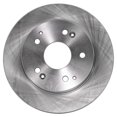 thumbnail image 2 of New Solid Brake Disc Compatible With Acura Honda Accord LX 6 Cyl 3.0L Integra Type R 4 Cyl 1.8L Civic Si 4 Cyl 2.0L Civic Si 4 Cyl 1.7L RSX Base 4 Cyl 2.0L 1997-2006 By 42510S87A00, 2 of 6