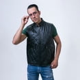 thumbnail image 2 of CHALECO RONALDO PIEL BORREGO NEGRO, 2 of 4