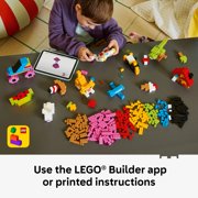 LEGO Classic Creative Colorful Bricks - Educational Building Toy for Boys & Girls, Ages 5+ Fine Motor Skill & STEM Toy for Kids - Gift for Birthdays - 11045
