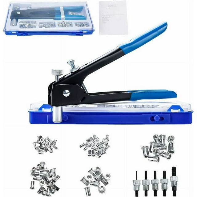 kit de Pistolet à Rivets m3 m4 m5 m6 m8 Pinces à Rivets Filetées 86 Pcs