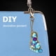 thumbnail image 3 of Wdftyju 4 piezas DIY diamante llavero especial completo taladro pies pintura llavero colgante regalo Wdftyju 3jp0yn9zs8qm3jy9, 3 of 9