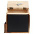 thumbnail image 3 of Wall Mount Wooden Suggestion Box with Lock Wood Comment Box with Chalkboard for Fundraiser Collection Suggestion Voting Ballot Restaurant Tips, 3 of 4