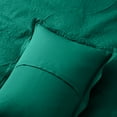 thumbnail image 3 of Ameha 3-Piece Coverlet Set Modern Floral Embossed Quilt Soft Microfiber Bedspread King Emerald, 3 of 8
