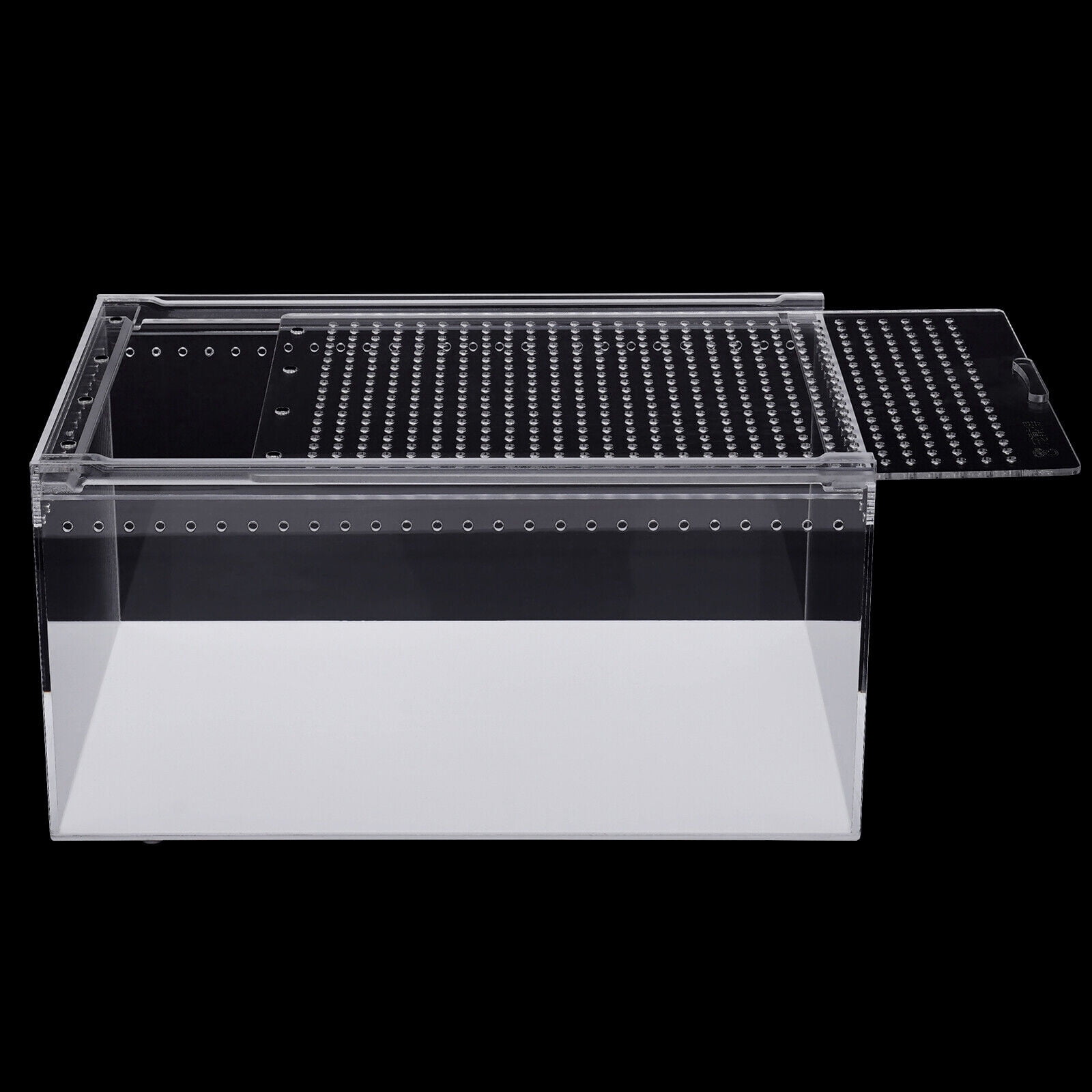 Acrylic Reptile Pet Breeding Cage, Reptile Enclosure Cage Lizard Frog Pet Snake Breeding Box Terrarium Tank