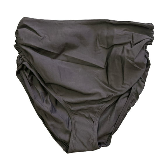 Anne Cole Ladies 3 Way Convertible Stretch Swim Bottom, ACSBO0124 (Black, S)