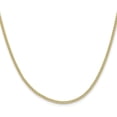 thumbnail image 3 of Chisel Stainless Steel Polished Yellow IP-plated 2.5mm Round Curb Chain - 22", 3 of 8
