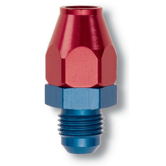 Russell Performance Red/Blue -6 AN Male 37 Degree to 3/8in Aluminum Tube