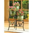 thumbnail image 2 of Zingz & Thingz 39857 Apple Cart Tri-Level Plant Stand, 2 of 2