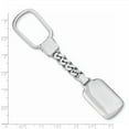 thumbnail image 2 of Sterling Silver Rhodium Plated Key Chain - Size 11, 2 of 2