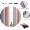 thumbnail image 3 of Bailu 1 Panels Stars Blackout Curtains for Bedroom Girls Kids Baby Window Curtain Double Layer Star Cut Out Aesthetic Living Room Decor Wall Home Decorations Curtain,W60 x L106 Inches,Gary & Ping, 3 of 7