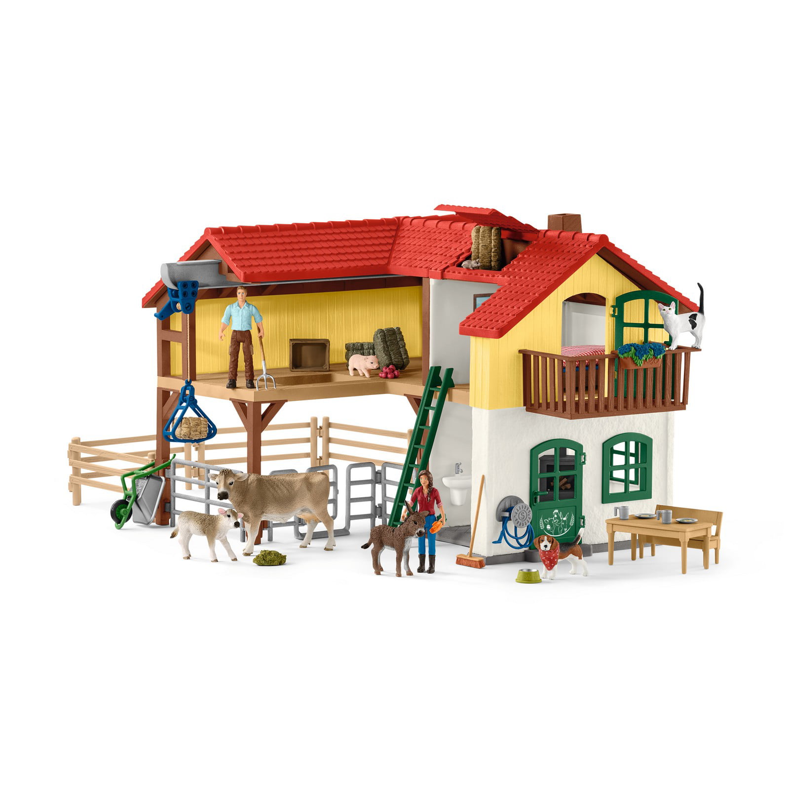 Large Farm House Toy Playset - Walmart 