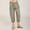 Khaki, variant on ZZwxWA Golf Pants Women Women'S Pocket Summer Elastic Casual Solid Color High-Waisted Slim Casual Pants