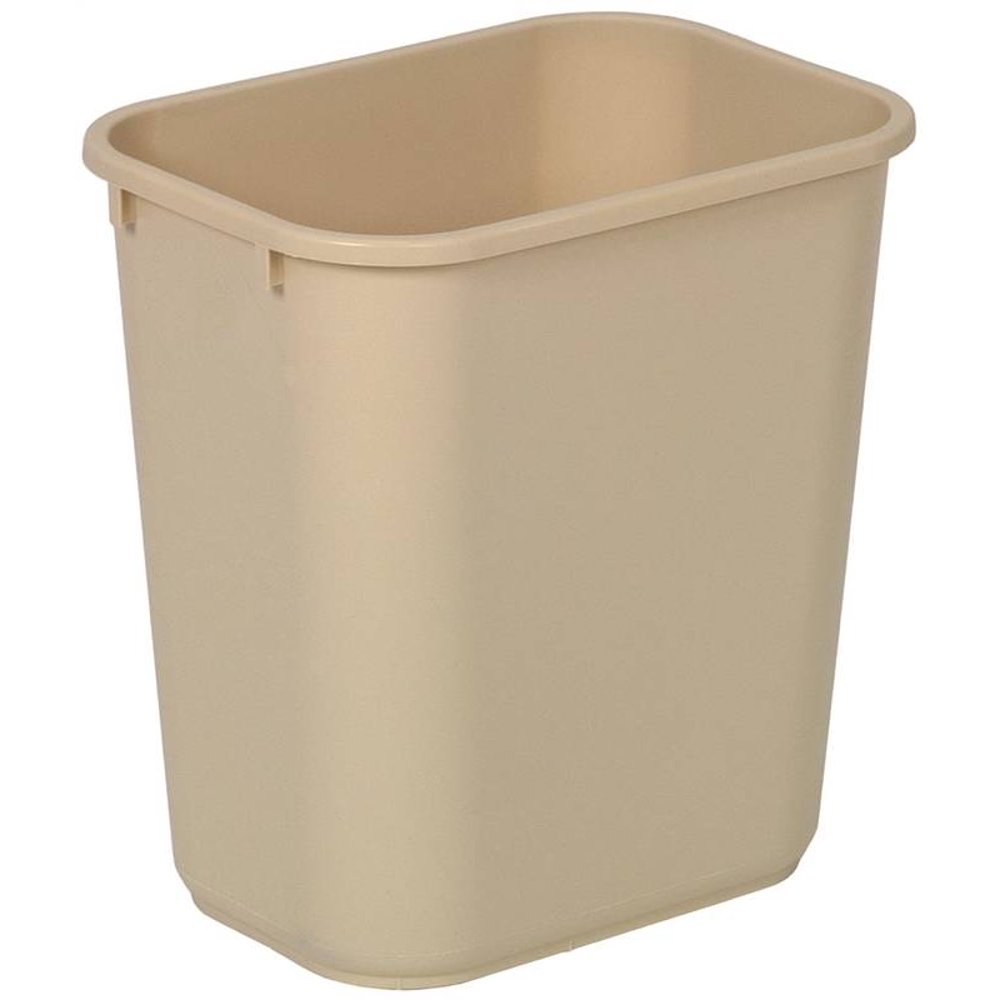 WASTEBASKETS,PLASTIC RECTANGU