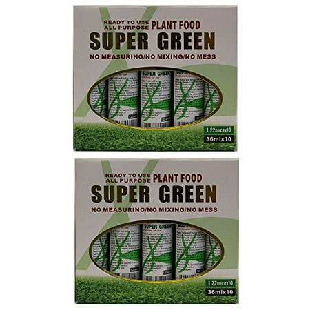 KL Design & Import - 20 Bottles of Super Green Green Lucky Bamboo Fertilizer Plant Food