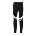 thumbnail image 3 of YIZYIF Kids Girls Sports Athletic Pants Color Contrast Dance Jogging Cycling Leggings Sweatpants Leopard 8, 3 of 5